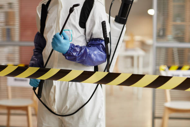 Professional Biohazard Cleanup technician working in Murray, NE